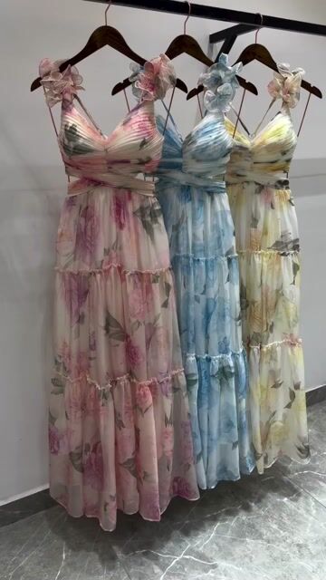 Vestido Estampa Floreada