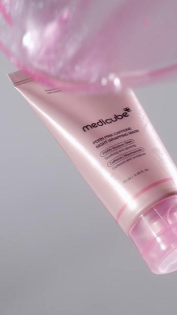 PDRN PINK CAFFEINE NIGHT MASCARILLA 75 ML - Medicube 
