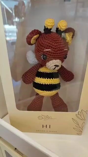 Hi - Amigurumi Chico - Osito Abejita 