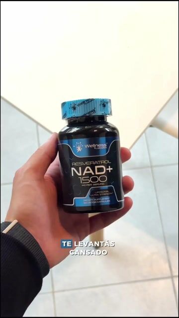 NAD LIPOSOMAL + RESVERATROL 1500 MG X 90 CAPS