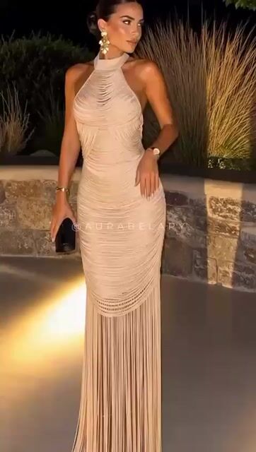 Vestido de Flecos ARI 